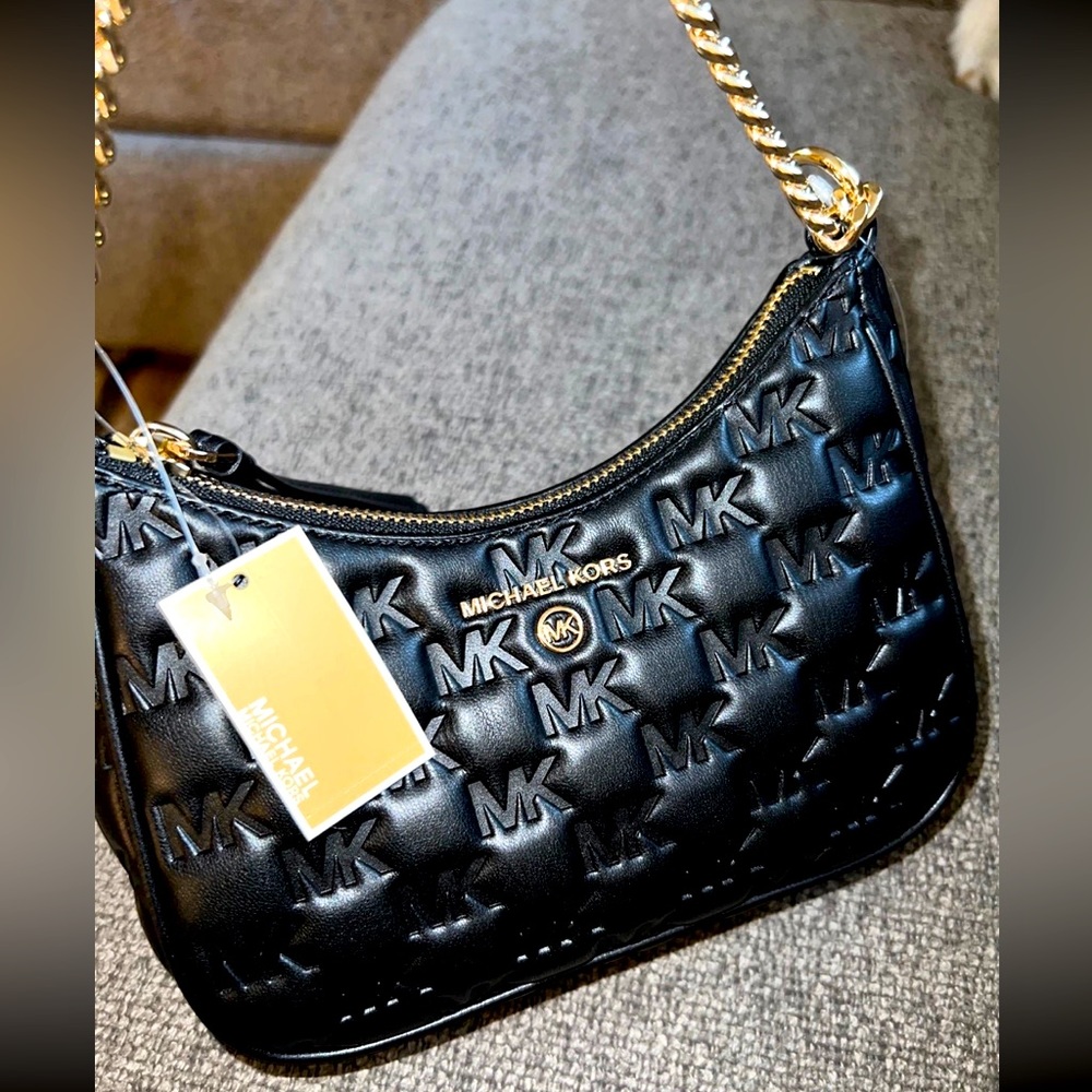 NEW Michael Kors jet set charm pouchette